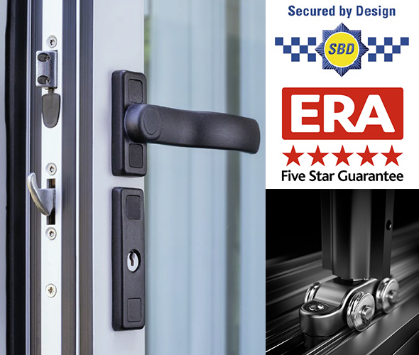 Secure Bifold Door